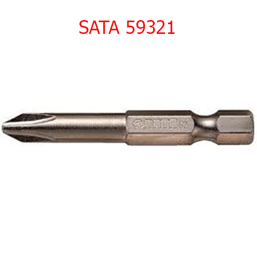 Đầu vít pake 1/4 inch cỡ #0 x 50mm - 5cái/gói SATA 59321