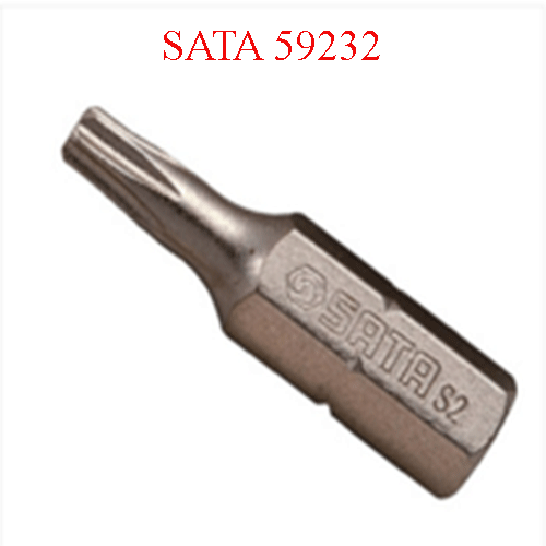 Đầu vít sao 1/4 inch cỡ ( t-10) x 25mm - 5cái/gói SATA 59232