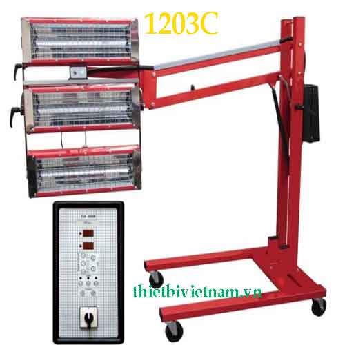 Đèn sấy sơn cục bộ bằng sóng ngắn 1203C
