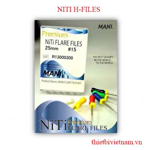 DŨA TAY DẺO NITI H-FILES MANI