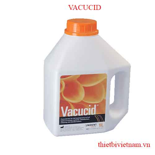 DUNG DỊCH LÀM SẠCH VÀ KHỬ MÙI ỐNG HÚT GHẾ RĂNG VACUCID