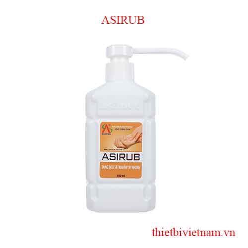 DUNG DỊCH RỬA TAY KHÔ SÁT KHUẨN TAY NHANH ASIRUB 500ML