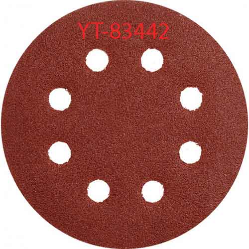 Giấy nhám tròn có lỗ 5 miếng 115mm Grit 60 YATO YT-83442