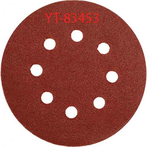 Giấy nhám tròn có lỗ 5 miếng 125mm Grit 80 YATO YT-83453