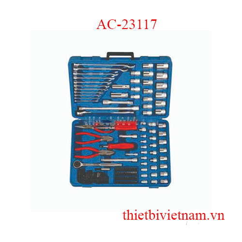 Hộp Đựng Dụng Cụ Xách Tay 117 Chi Tiết AC-23117