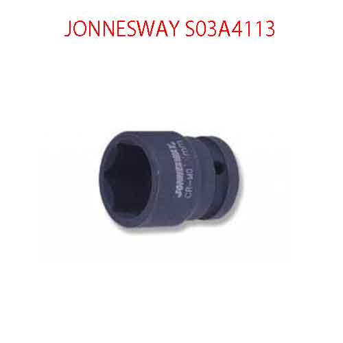 Khẩu đen ngắn 1/2-13 JONNESWAY S03A4113
