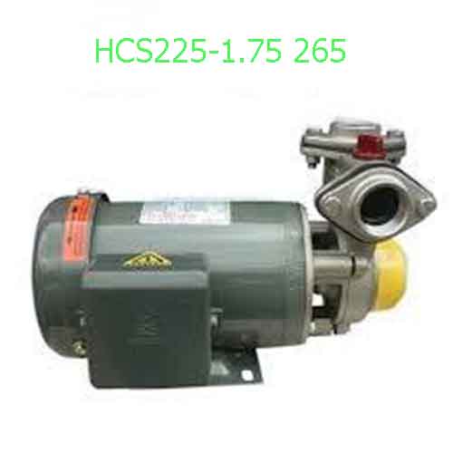 Máy bơm nước bánh răng gõ ngang đầu inox HCS225-1.75 265