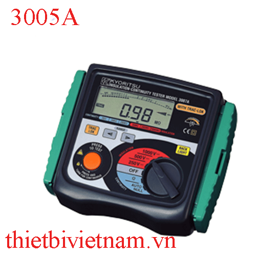 Máy đo cách điện / liên tục kỹ thuật số KYORITSU 3005A