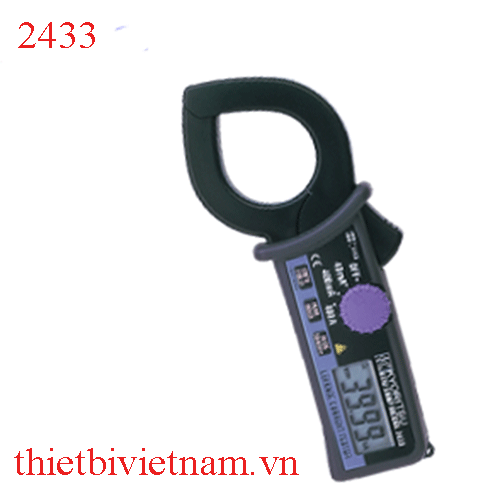 Máy đo kẹp rò rỉ KYORITSU 2433 (40 / 400mA / 400A)