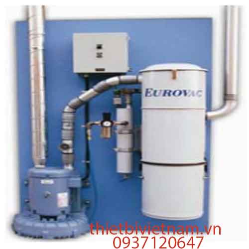 Máy hút bụi trung tâm cho 4 khoang hoạt động đồng thời