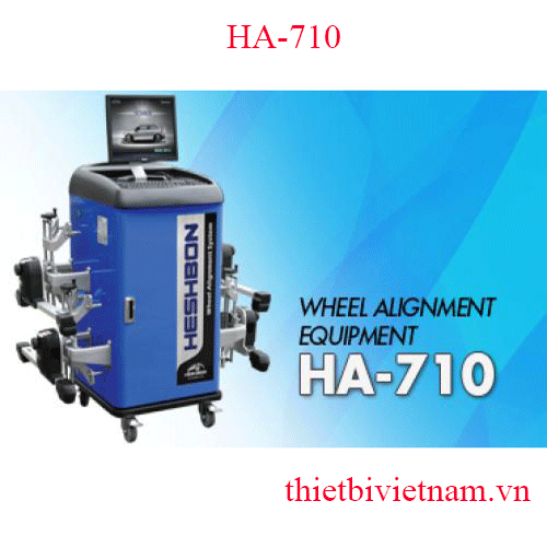 MÁY KIỂM TRA GÓC ĐẶT BÁNH XE CÔNG NGHỆ CCD HESHBON HA710