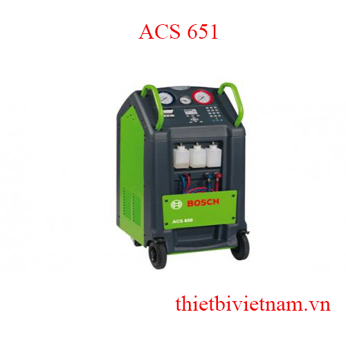 MÁY NẠP GA ĐIỀU HÒA Ô-TÔ BOSCH ACS 651 