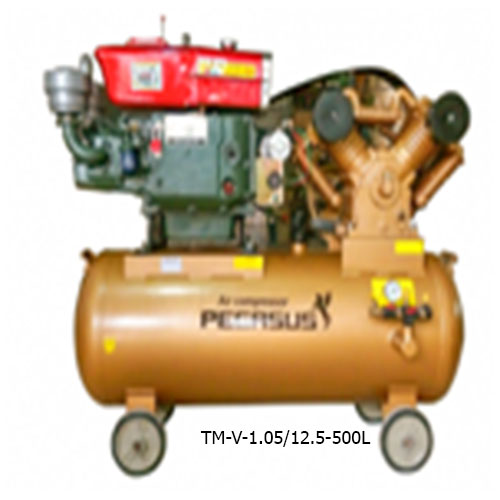 MÁY NÉN KHÍ CHẠY BẰNG DẦU DIESEL TM-V-1.05/12.5-500L