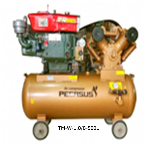 MÁY NÉN KHÍ CHẠY BẰNG DẦU DIESEL TM-W-1.0/8-500L