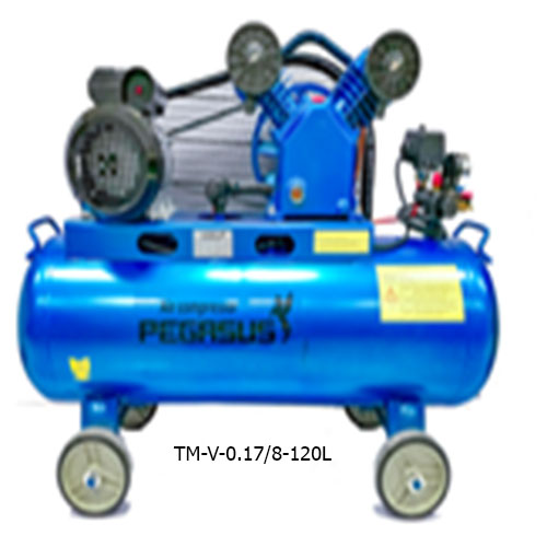 MÁY  NÉN KHÍ DÂY ĐAI PEGASUS TM-V-0.17/8-120L