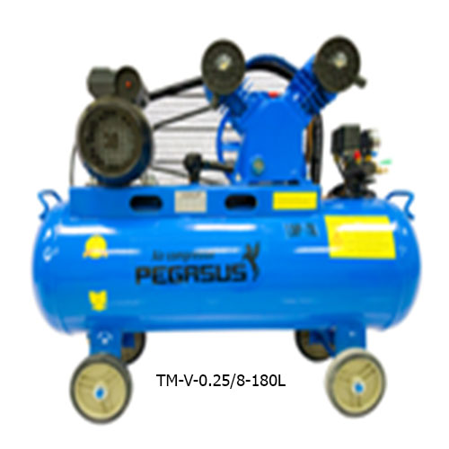 MÁY NÉN KHÍ DÂY ĐAI PEGASUS TM-V-0.25/8-180L