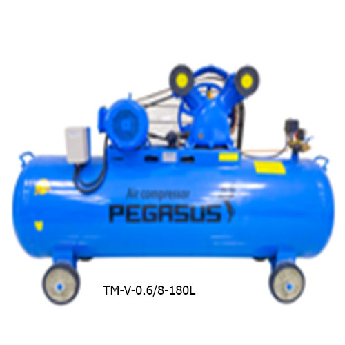 MÁY  NÉN KHÍ DÂY ĐAI  PEGASUS TM-V-0.6/8-180L