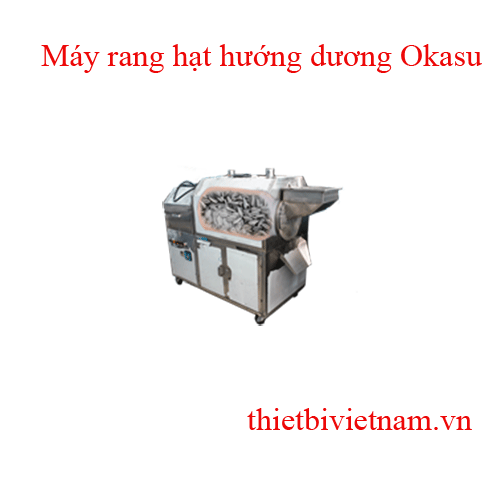 Máy rang hạt hướng dương Okasu