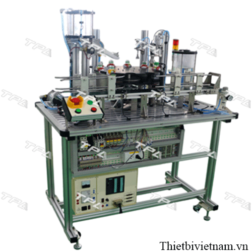 Mô hình thiết bị đóng chai TPAD.M0201