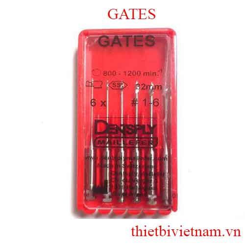MŨI GATES DENTSPLY