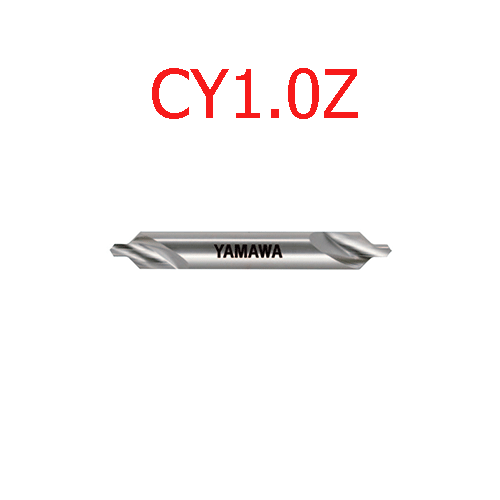 Mũi khoan tâm 90° độ xoắn cao yamawa CY1.0Z