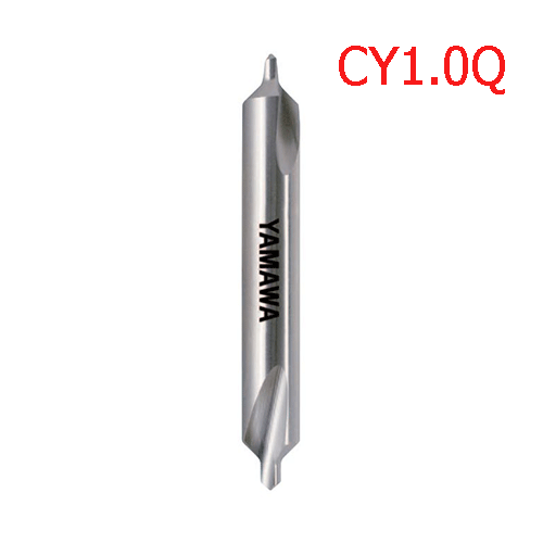 Mũi khoan tâm 90° độ xoắn thấp yamawa CY1.0Q