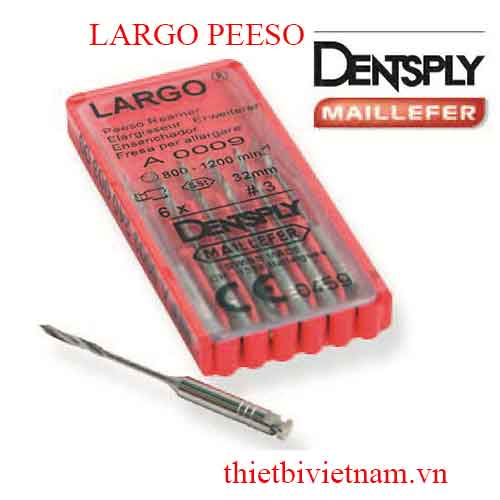 MŨI LARGO PEESO DENTSPLY
