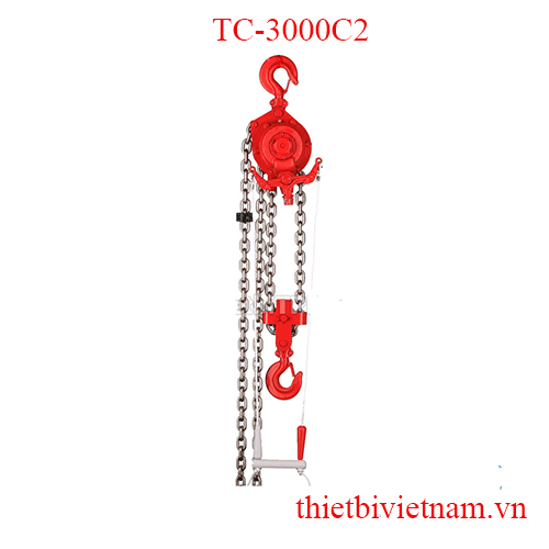 Pa Lăng Khí Nén 3 Tấn Toku TC-3000C2 Nhật Bản Air Hoist