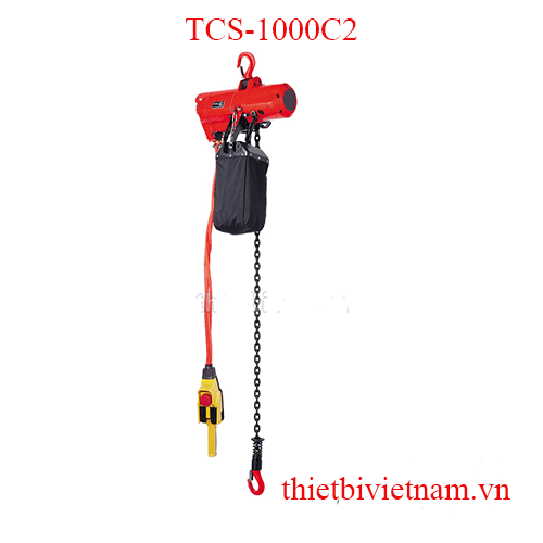 Palăng Xích Dùng Hơi Khí Nén Toku TCS-1000C2 1000 Kg