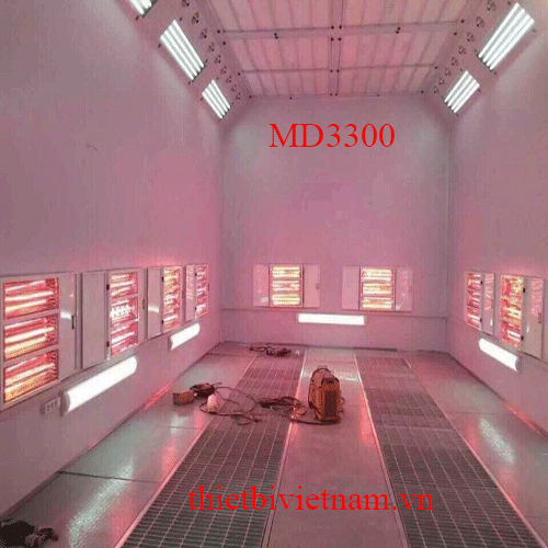Phòng sấy sơn ô tô MD3300 RITIAN – 3 Quạt