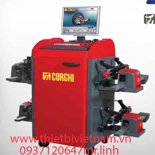 Thiết bị kiểm tra góc đặt bánh xe công nghệ CCD cho xe Buýt và xe tải EXACT 7000Plus
