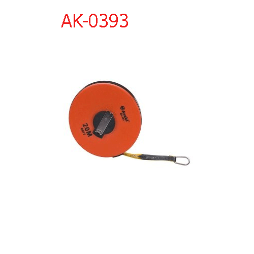 Thước dây sợi thủy tinh nền vàng AK-0393