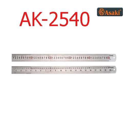 Thước lá inox AK-2540