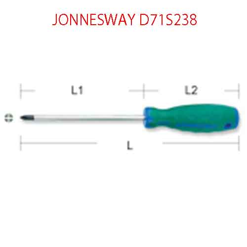 Tô vít 4 cạnh PH2x38 mm JONNESWAY D71S238