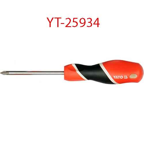 Tô vít đầu 4 cạnh nam châm PH3x200x8 YATO YT-25934