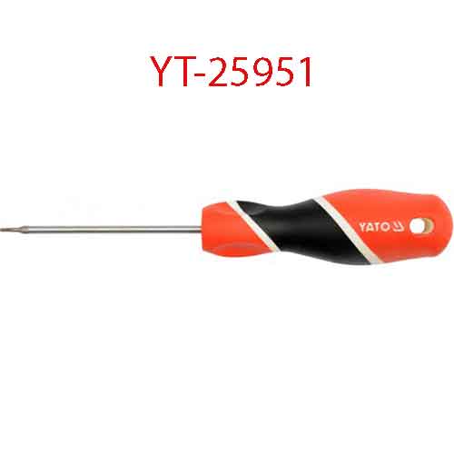 Tô vít đầu hoa mai nam châm T6x75x3 YATO YT-25951