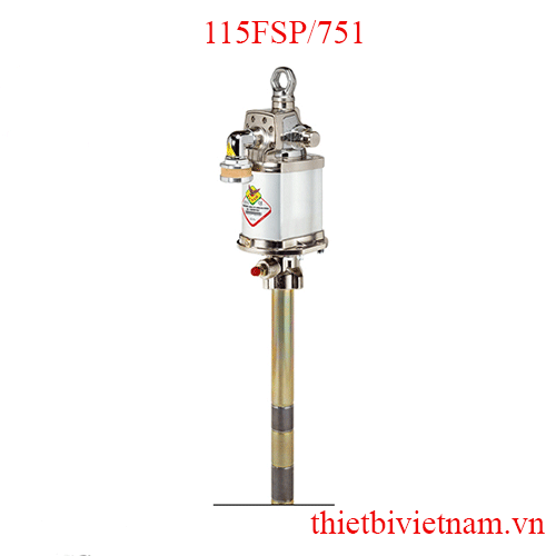 Trụ bơm mỡ công nghiệp 4400 g/phút Raasm 115FSP/751
