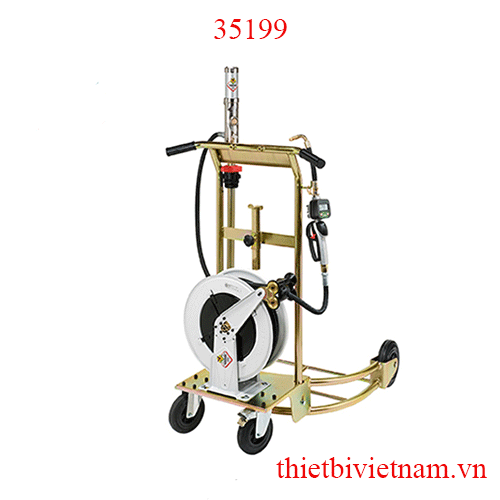 Trụ bơm nhớt di động có đồng hồ đo lưu lượng 14 lít/phút Raasm 35199