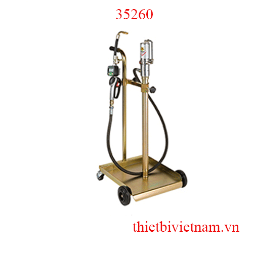 Trụ bơm nhớt di động có đồng hồ đo lưu lượng 20 lít/phút Raasm 35260