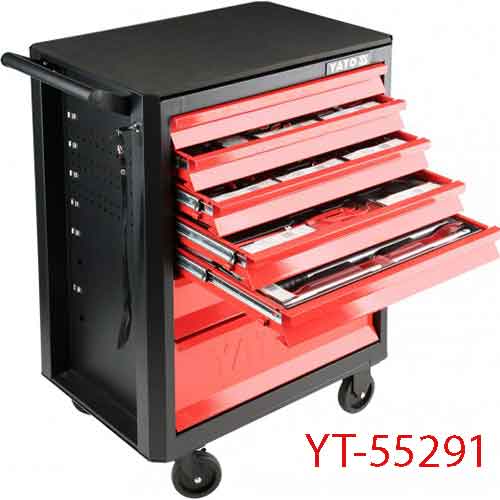 Tủ  đồ nghề sửa chữa cao cấp Yato 141 chi tiết YT-55291
