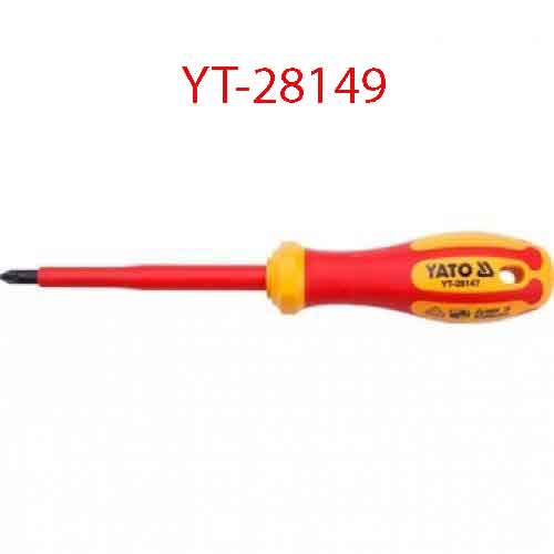 Tuốc nơ vít đầu (*) cách điện YATO YT-28149