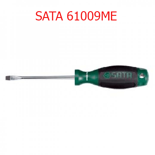 Tuốc nơ vít dẹp 6 x 38mm SATA 61009ME