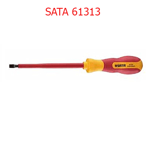 Tuốc nơ vít dẹp cách điện G series 4 x 100mm SATA 61313