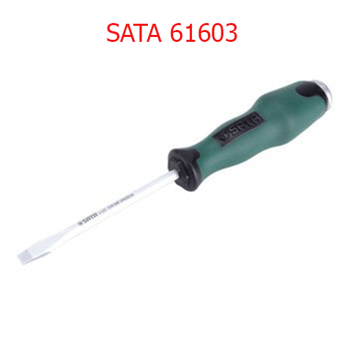 Tuốc nơ vít đóng dẹp 6 x 100 mm SATA 61603