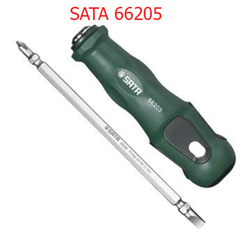 Tuốc nơ vít hai đầu #1&1.0x5.5x150mm SATA 66205