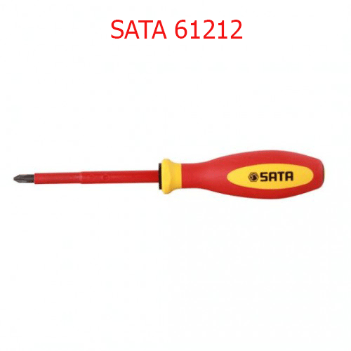 Tuốc nơ vít pake cách điện G series #1 x 80mm SATA 61212