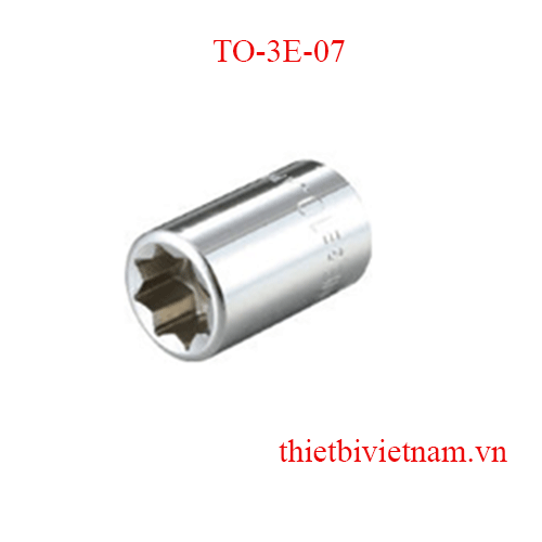 Tuýp 8 cạnh 3/8 inch TONE TO-3E-07