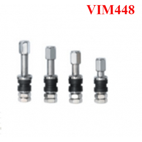 Van cho lốp không săm xe máy CHROME đầu chụp thép VIM448