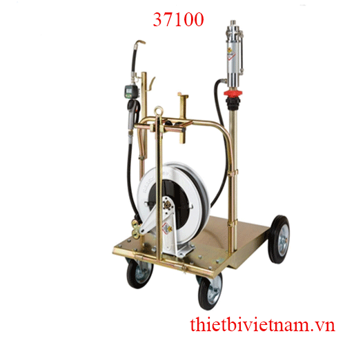 Xe bơm dầu nhớt di động có đồng hồ Raasm 37100